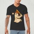 Ghost Baseball Halloween Costume Men Boys Kids Men's V-Neck T-Shirt Ghost Baseball Halloween Costume Men Boys Kids Men's V-Neck T-Shirt