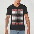 Having A Ball For 100 Days Of School 100th Baseball Men's V-Neck T-Shirt Having A Ball For 100 Days Of School 100th Baseball Men's V-Neck T-Shirt