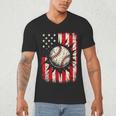 Ice Cream Baseball Drip Respect The Drip Youth Boy Baseball Men's V-Neck T-Shirt Ice Cream Baseball Drip Respect The Drip Youth Boy Baseball Men's V-Neck T-Shirt