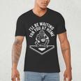 I'Ll Be Waiting For You At Home Baseball Catcher Men's V-Neck T-Shirt I'Ll Be Waiting For You At Home Baseball Catcher Men's V-Neck T-Shirt