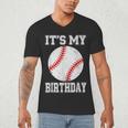 It’s My Birthday Baseball Vintage Style Men's V-Neck T-Shirt It’s My Birthday Baseball Vintage Style Men's V-Neck T-Shirt