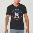 Number 8 Years Baseball 8TH Birthday Men's V-Neck T-Shirt Number 8 Years Baseball 8TH Birthday Men's V-Neck T-Shirt