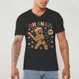 Oh Snap Gingerbread 67 Meme Baseball Christmas Xmas Men's V-Neck T-Shirt