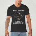 What Part Of Dont You Understand 6432 Baseball Men's V-Neck T-Shirt