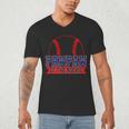 Pawpaw Rookie Of Year 1st Birthday Baseball Theme Matching Men's V-Neck T-Shirt Pawpaw Rookie Of Year 1st Birthday Baseball Theme Matching Men's V-Neck T-Shirt