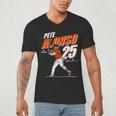 Pete Alonso Baltimore Baseball Players MLBPAL201M Men's V-Neck T-Shirt Pete Alonso Baltimore Baseball Players MLBPAL201M Men's V-Neck T-Shirt