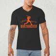 San Francisco Lovers Skyline Retro Baseball Heartbeat Men Men's V-Neck T-Shirt San Francisco Lovers Skyline Retro Baseball Heartbeat Men Men's V-Neck T-Shirt