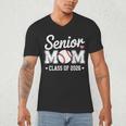 Senior Mom Class Of 2026 Baseball Retro Mom Graduation 2026 Men's V-Neck T-Shirt Senior Mom Class Of 2026 Baseball Retro Mom Graduation 2026 Men's V-Neck T-Shirt