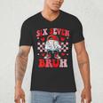 Six Seven 67 Bruh 6 7 Meme Baseball Ice Cream Drip Valentine Men's V-Neck T-Shirt Six Seven 67 Bruh 6 7 Meme Baseball Ice Cream Drip Valentine Men's V-Neck T-Shirt