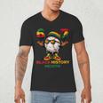 Six Seven History Month Baseball Drip Sports Men's V-Neck T-Shirt