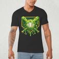 St Patrick's Day Baseball Boys Ice Cream Drip Youth Kids Men's V-Neck T-Shirt St Patrick's Day Baseball Boys Ice Cream Drip Youth Kids Men's V-Neck T-Shirt