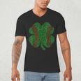 St Patricks Day Shamrock Baseball Saint Paddy's Men's V-Neck T-Shirt St Patricks Day Shamrock Baseball Saint Paddy's Men's V-Neck T-Shirt