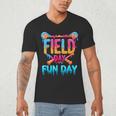 Teacher Kids Field Day 2026 Baseball Field Day Fun Day Men's V-Neck T-Shirt Teacher Kids Field Day 2026 Baseball Field Day Fun Day Men's V-Neck T-Shirt