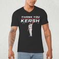 Thank You Kersh Clayton Kershaw Los Angeles Baseball MLBPA Men's V-Neck T-Shirt Thank You Kersh Clayton Kershaw Los Angeles Baseball MLBPA Men's V-Neck T-Shirt