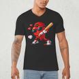 Valentine Baseball Heart Sports Love Valentines Day Boys Men's V-Neck T-Shirt Valentine Baseball Heart Sports Love Valentines Day Boys Men's V-Neck T-Shirt