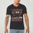 Women's 100 Days Of School Boys Kids Baseball Men's V-Neck T-Shirt