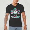 Women's 67 Meme Six Seven 6 7 Meme Baseball Ice Cream Drip Men's V-Neck T-Shirt
