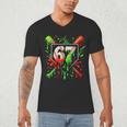 Xmas Baseball Six Seven 67 Meme Ice Cream Drip Men Women Men's V-Neck T-Shirt