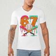 67 Ice Cream Drip Baseball Number 67 Player 67th Birthday Men's V-Neck T-Shirt 67 Ice Cream Drip Baseball Number 67 Player 67th Birthday Men's V-Neck T-Shirt
