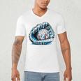 Baseball Drip Ice Cream Sprinkles Baseball Glove Premium Tri-Blend Men's V-Neck T-Shirt Baseball Drip Ice Cream Sprinkles Baseball Glove Premium Tri-Blend Men's V-Neck T-Shirt