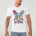 Baseball Drip Number 67 Player 6-7 Six Seven Meme Gen Alpha Men's V-Neck T-Shirt