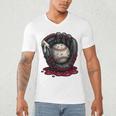 Baseball Drip Team For Boys And Girls Ice Cream Cool Premium Tri-Blend Men's V-Neck T-Shirt