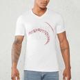 Baseball Hit Hard Run Fast Turn Left Men Boys Kid Teen Youth Premium Tri-Blend Men's V-Neck T-Shirt Baseball Hit Hard Run Fast Turn Left Men Boys Kid Teen Youth Premium Tri-Blend Men's V-Neck T-Shirt