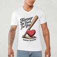 Baseball Valentine Forever On Deck For You Tee Men's V-Neck T-Shirt Baseball Valentine Forever On Deck For You Tee Men's V-Neck T-Shirt