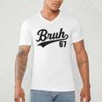 Bruh Baseball Style Number 67 Sports Bro Slang Meme Brother Men's V-Neck T-Shirt Bruh Baseball Style Number 67 Sports Bro Slang Meme Brother Men's V-Neck T-Shirt