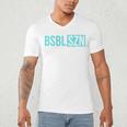 BSBL SZN Baseball Season Game Day Boys Girls Youth Premium Tri-Blend Men's V-Neck T-Shirt BSBL SZN Baseball Season Game Day Boys Girls Youth Premium Tri-Blend Men's V-Neck T-Shirt