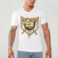 Camo Baseball Dripping Military Camouflage Sports Men Boy Men's V-Neck T-Shirt Camo Baseball Dripping Military Camouflage Sports Men Boy Men's V-Neck T-Shirt