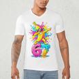 Dabbing Banana 67 Drip Baseball Drip Six Seven Joke Premium Tri-Blend Men's V-Neck T-Shirt Dabbing Banana 67 Drip Baseball Drip Six Seven Joke Premium Tri-Blend Men's V-Neck T-Shirt