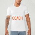Eat Sleep Coach Repeat Shirt Men Women Baseball Lover Men's V-Neck T-Shirt Eat Sleep Coach Repeat Shirt Men Women Baseball Lover Men's V-Neck T-Shirt