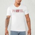 Fo23ver Baseball Sports Fan 23 Forever Men's V-Neck T-Shirt