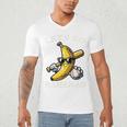 Lets Go Bananas Baseball Retro Sports Boys Kids Men Youth Premium Tri-Blend Men's V-Neck T-Shirt Lets Go Bananas Baseball Retro Sports Boys Kids Men Youth Premium Tri-Blend Men's V-Neck T-Shirt