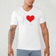 I Heart My Wawa Raglan Baseball Tee Men's V-Neck T-Shirt I Heart My Wawa Raglan Baseball Tee Men's V-Neck T-Shirt