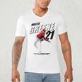 Hunter Greene Cincinnati MLB Baseball Players MLBHGR204M Men's V-Neck T-Shirt Hunter Greene Cincinnati MLB Baseball Players MLBHGR204M Men's V-Neck T-Shirt