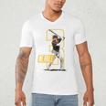 Jackson Merrill San Diego MLB Baseball Player MLBJME202M Men's V-Neck T-Shirt
