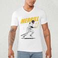 Jackson Merrill San Diego MLB Baseball Player MLBJME204M Men's V-Neck T-Shirt Jackson Merrill San Diego MLB Baseball Player MLBJME204M Men's V-Neck T-Shirt