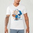 Lucy Van Pelt Baseball Catch Men's V-Neck T-Shirt Lucy Van Pelt Baseball Catch Men's V-Neck T-Shirt