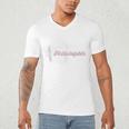 Philadelphia Baseball Skyline Philly Men Women Men's V-Neck T-Shirt