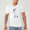 Philly Bedlam Bedlam At The Bank Philadelphia Baseball Premium Tri-Blend Men's V-Neck T-Shirt