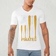 Pirates Baseball Fan Apparel For Sports Enthusiasts Men's V-Neck T-Shirt