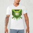 St Patrick's Day Baseball Boys Ice Cream Drip Youth Kids Premium Tri-Blend Men's V-Neck T-Shirt St Patrick's Day Baseball Boys Ice Cream Drip Youth Kids Premium Tri-Blend Men's V-Neck T-Shirt