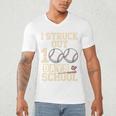 I Struck Out 100 Days Of School Baseball Fan Students Batter Premium Tri-Blend Men's V-Neck T-Shirt I Struck Out 100 Days Of School Baseball Fan Students Batter Premium Tri-Blend Men's V-Neck T-Shirt