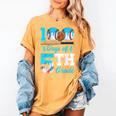 100 Days Of 5th Grade Baseball 100th Day Of School Boys Kids Women's Comfort Colors T-Shirt Mustard 100 Days Of 5th Grade Baseball 100th Day Of School Boys Kids Women's Comfort Colors T-Shirt Mustard