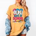 100 Days Of School Baseball Drip Bat 100th Day Of School Boy Women's Comfort Colors T-Shirt Mustard 100 Days Of School Baseball Drip Bat 100th Day Of School Boy Women's Comfort Colors T-Shirt Mustard