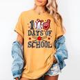 100 Days Of School Baseball Teacher 100 Days Smarter Student Women's Comfort Colors T-Shirt Mustard 100 Days Of School Baseball Teacher 100 Days Smarter Student Women's Comfort Colors T-Shirt Mustard
