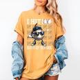 100 Days Of School Boys Kids 100th Day Balls Baseball Kids Women's Comfort Colors T-Shirt Mustard