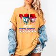 100 Days Of School Dripping Baseball 100th Day Teacher Boy Women's Comfort Colors T-Shirt Mustard 100 Days Of School Dripping Baseball 100th Day Teacher Boy Women's Comfort Colors T-Shirt Mustard